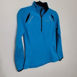 Pearl Izumi Women’s Small Select Series Barrier Cycling Half Zip Jacket Blue